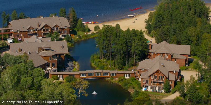 5 hôtels pour les amoureux de plein air_Auberge du Lac Taureau