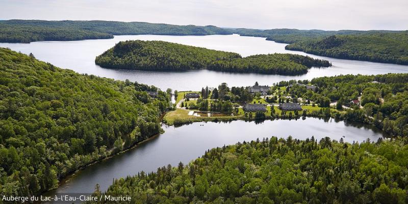 5 hôtels pour les amoureux de plein air _ Auberge du Lac-à-l'Eau-Claire