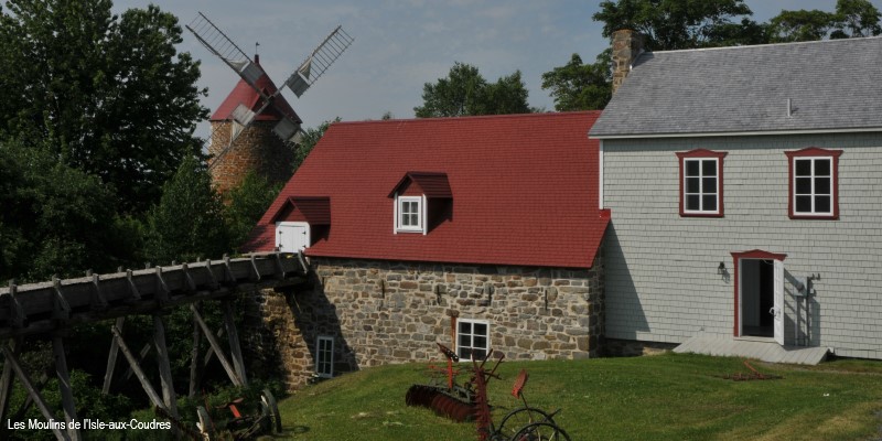 Les moulins de l'Isle-aux-Coudres