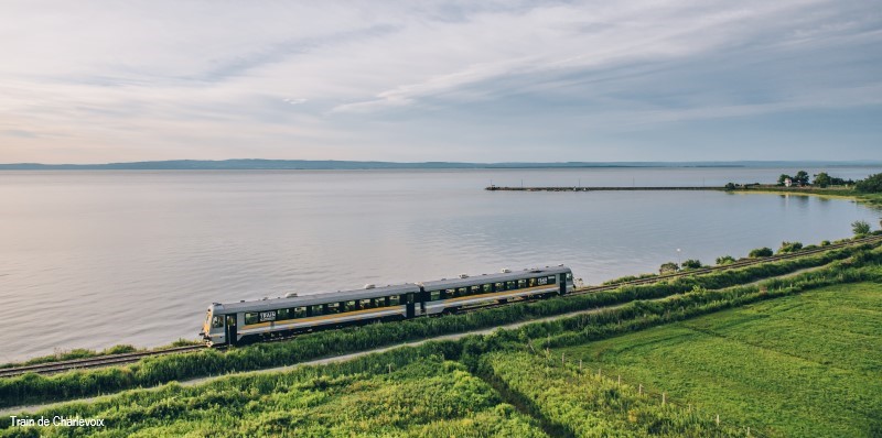 train de Charlevoix