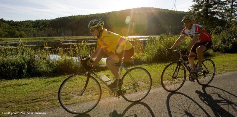 Parc de la Gatineau vélo
