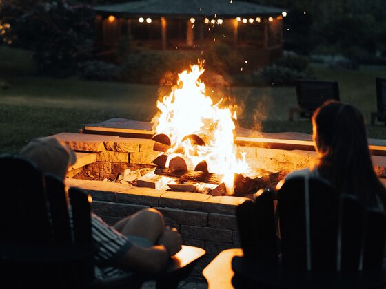 Auberge des Gallant - Montérégie - Soirée romantique au bord du feu