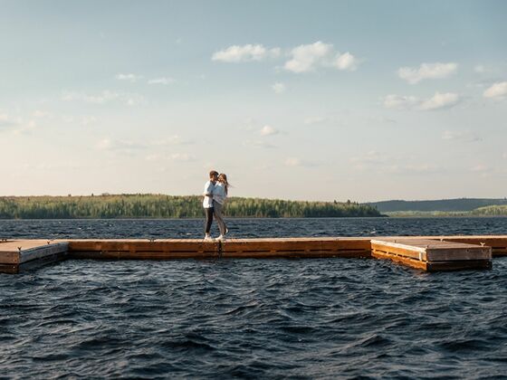 Auberge du Lac Taureau - Lanaudière - romance on the lake