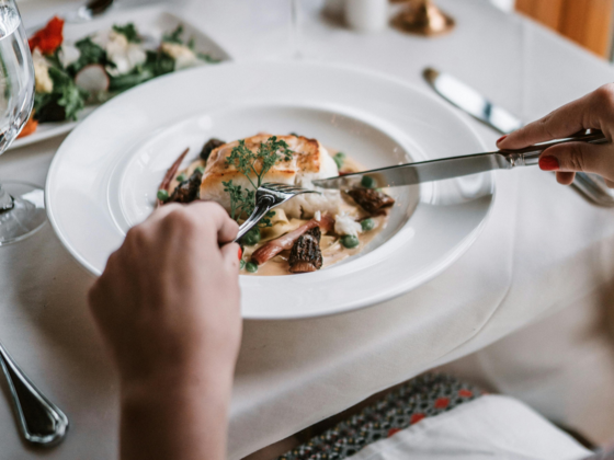 Auberge du Lac-à-l'Eau-Claire - Mauricie - repas gastronomique