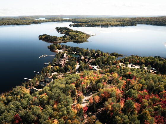 Auberge du Lac Taureau - Lanaudière - autumn