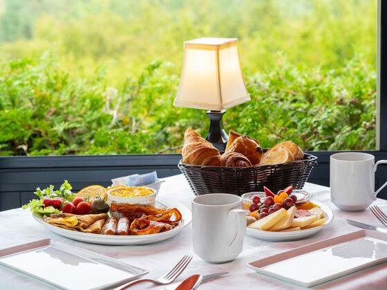 Auberge des Falaises - Charlevoix - gourmet breakfast