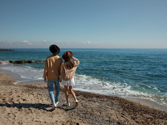Château Arnaud - Duplessis - Sept-îles - Seaside couple