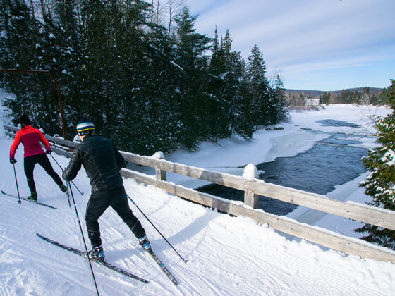 Le Baluchon Éco-villégiature Mauricie ski de fond