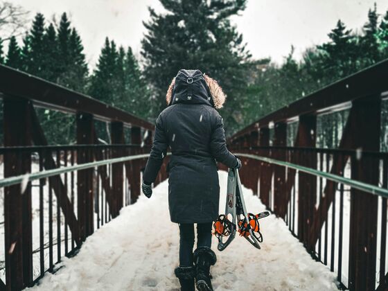 Hôtel & cie - Gaspésie - Winter outdoor