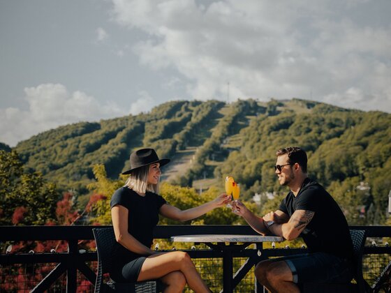 Hôtel Château-Bromont - Cantons-de-l'Est - Déjeuner romantique