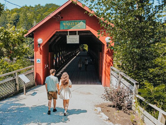 Le Moulin Wakefield Hôtel & Spa - Outaouais - Pont couvert 