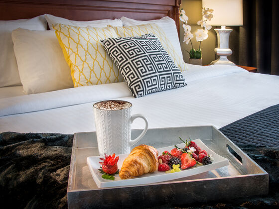 Petit-déjeuner à l'Hôtel Château Joliette