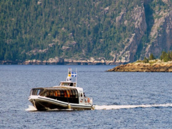 Bateau fjord activité Auberge des 21