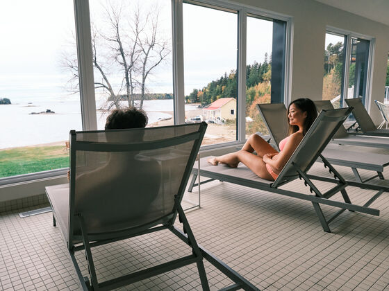 Auberge des îles Saguenay lac Saint-Jean relaxation and cocooning