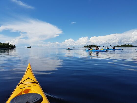 Auberge des îles activité kayak