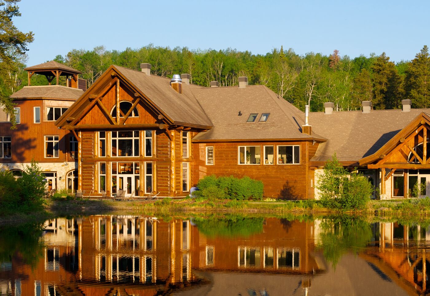 Auberge du Lac Taureau lanaudière facade