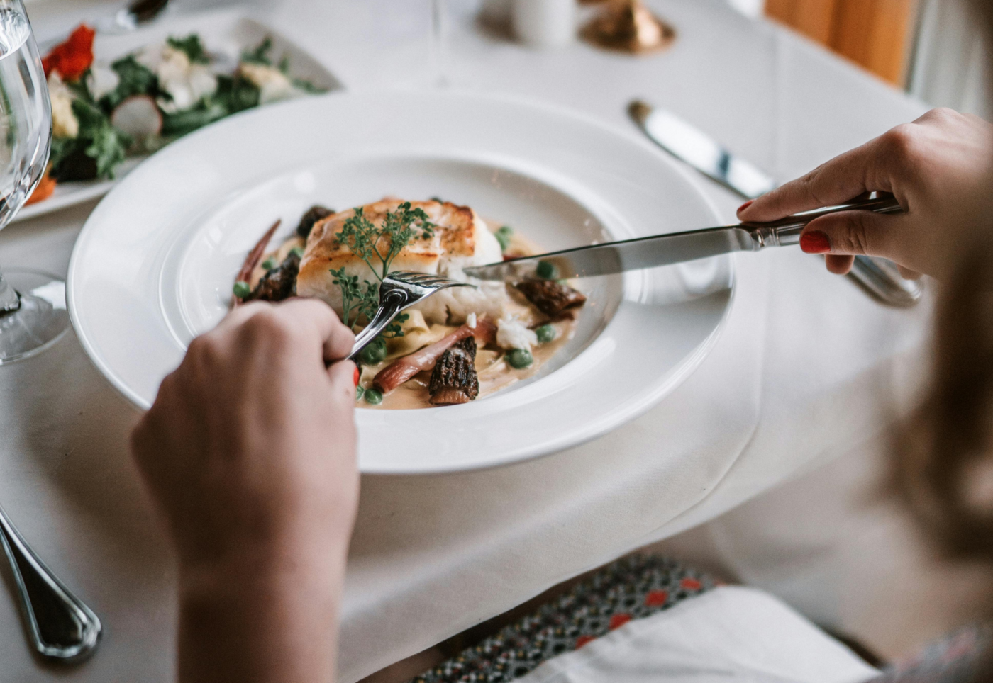 Auberge du Lac-à-l'Eau-Claire - Mauricie - repas gastronomique