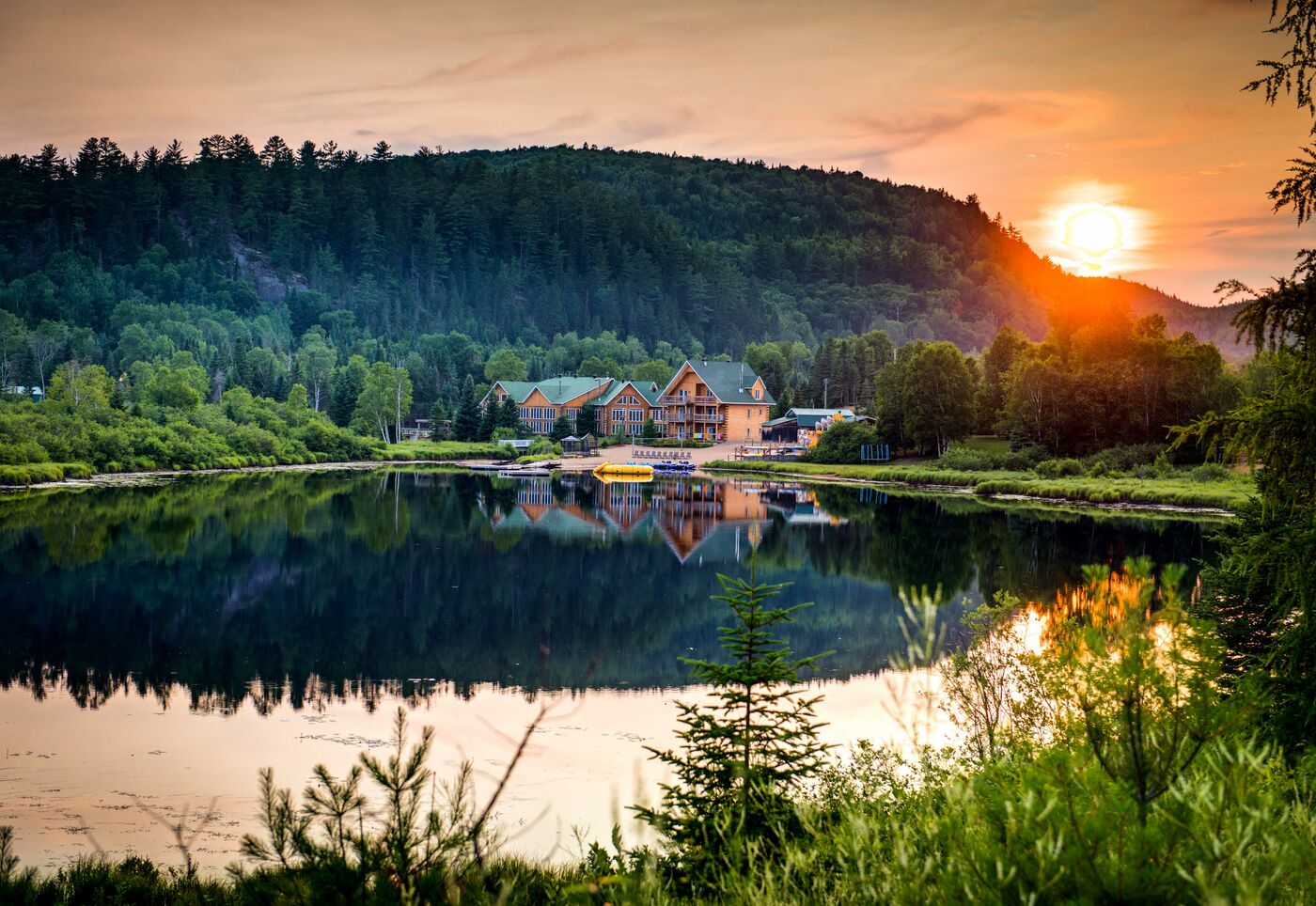 Auberge du Vieux Moulin Lanaudière été