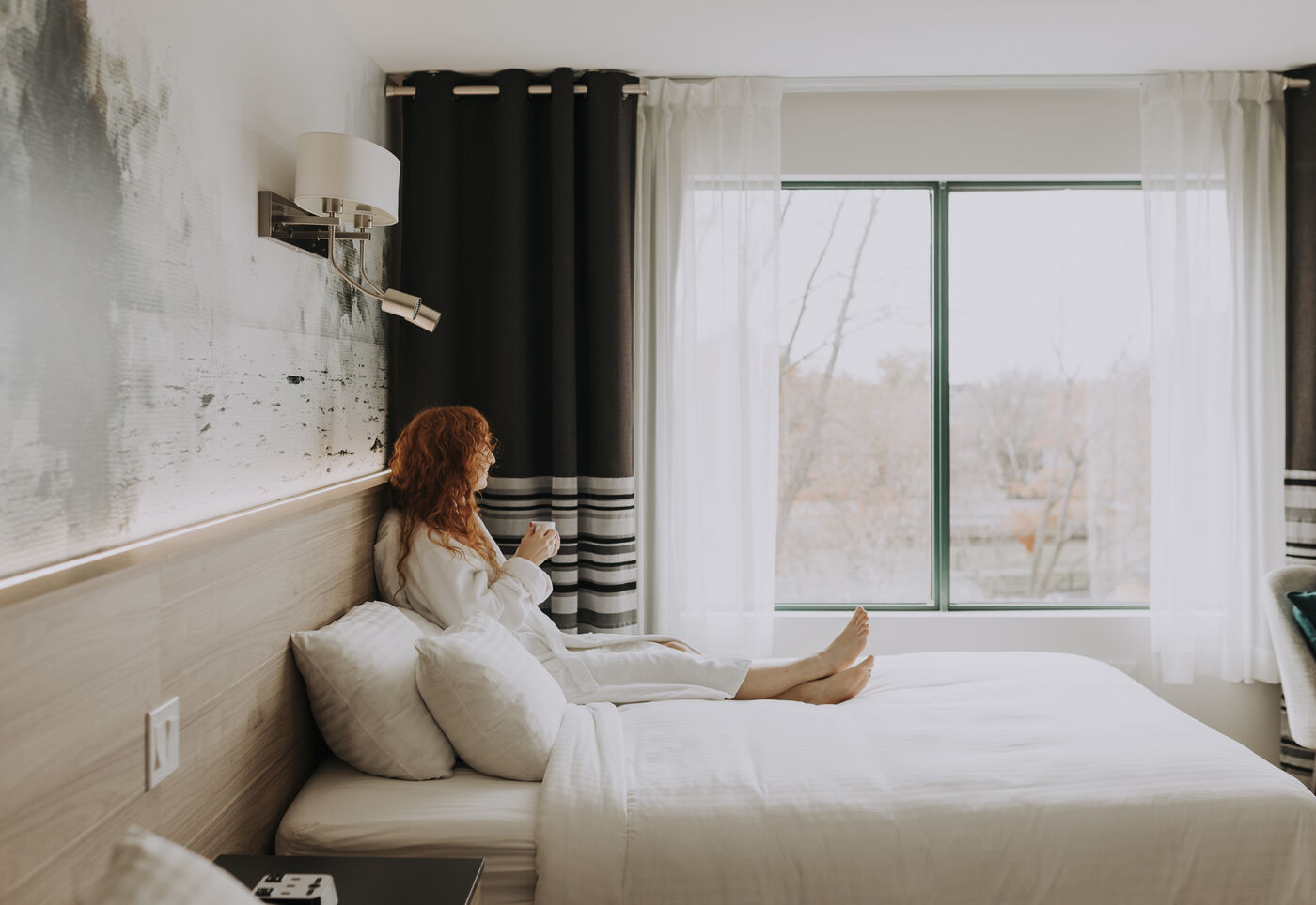 Hôtel Château Joliette - déjeuner au lit