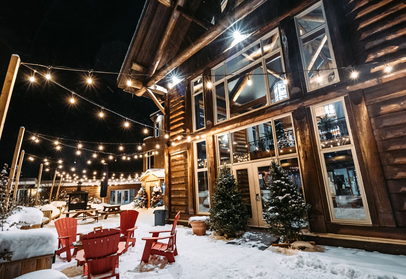 Auberge du Lac Taureau Lanaudière hiver