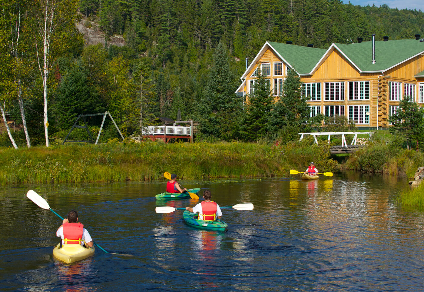 Auberge du Vieux Moulin - Lanaudière - exterieur