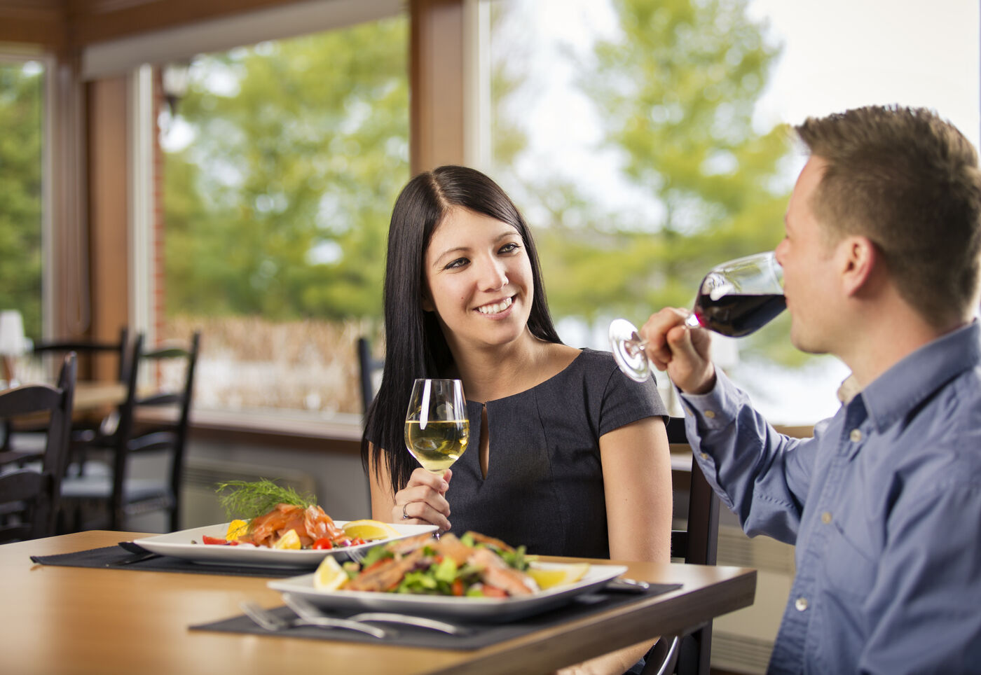 Auberge du Lac-à-l'Eau-Claire Mauricie repas