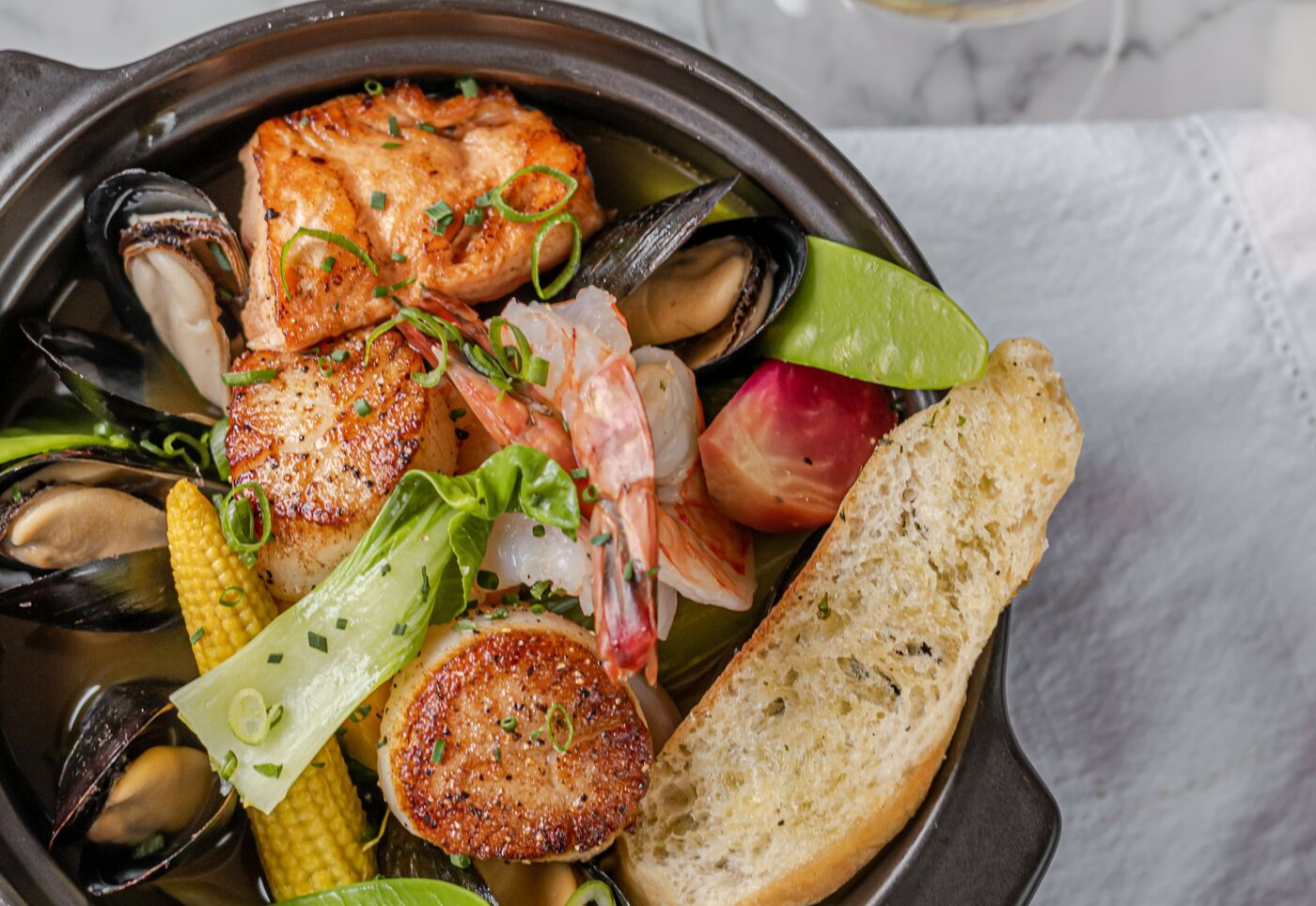 Hôtel Cap-aux-Pierres Charlevoix repas