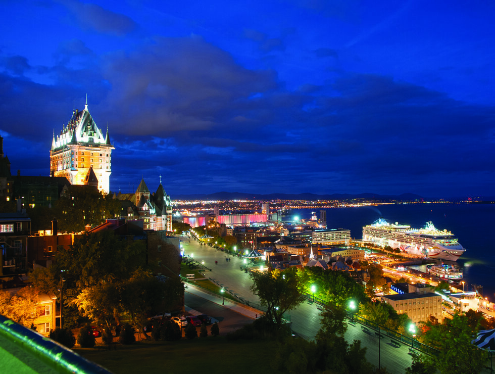 Hôtel Château Bellevue Québec terrasse dufferin