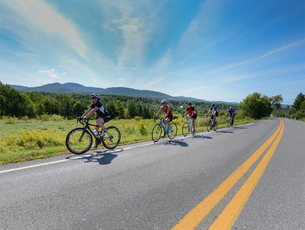 Auberge West Brome Eastern Townships  cycle paths