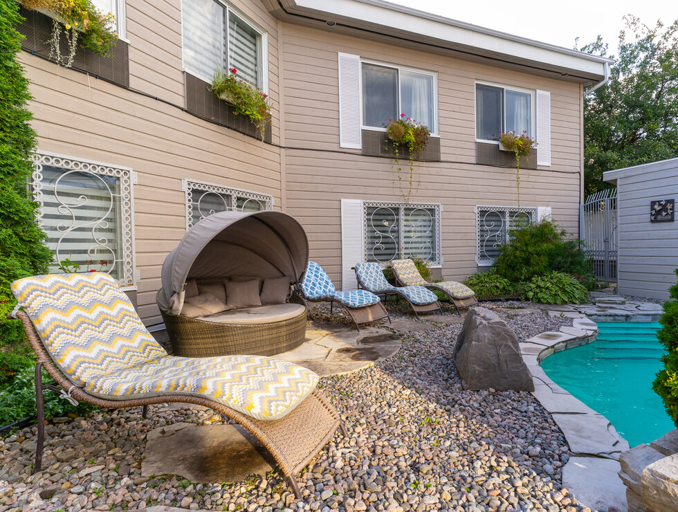 Auberge des 21 Saguenay-Lac-Saint-Jean outdoor spa