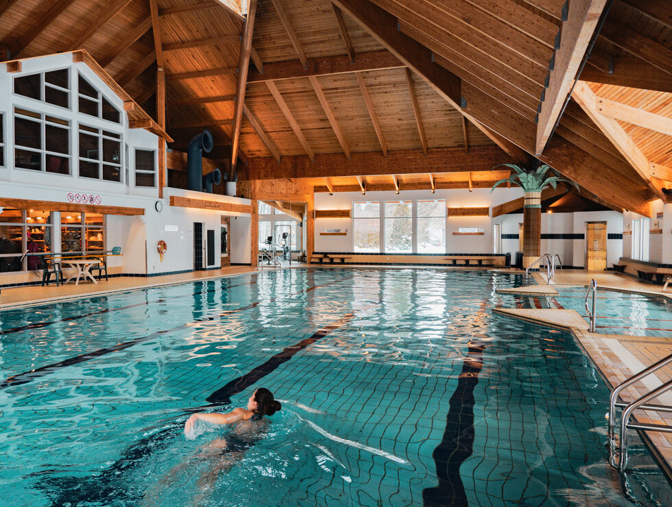 Auberge du Lac-à-l'Eau-Claire - Mauricie - Piscine