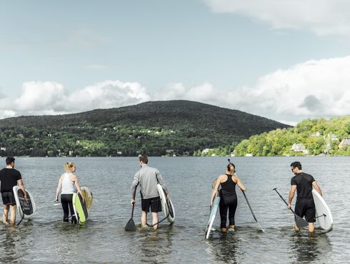 Entourage sur-le-Lac Resort Québec lac activités
