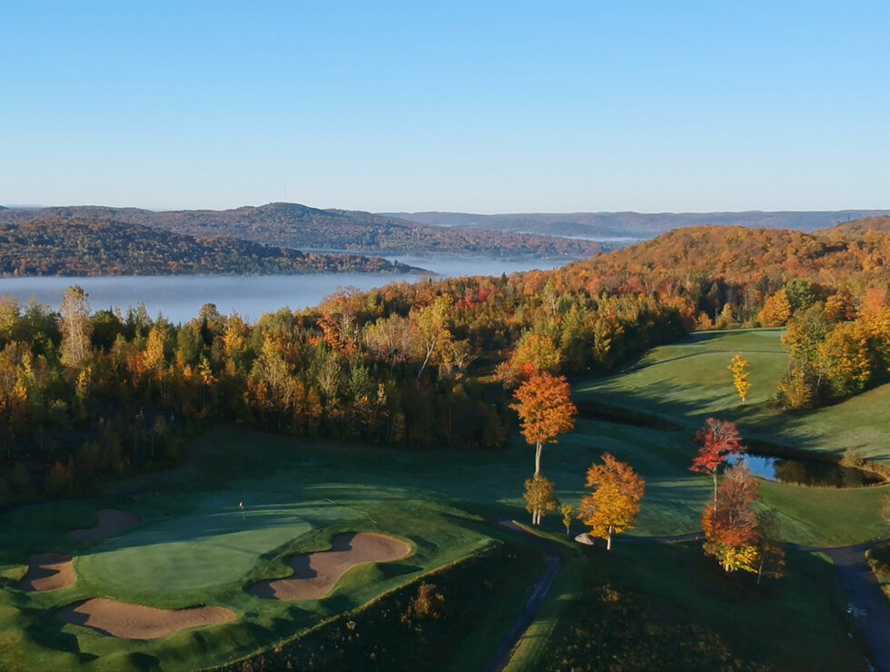 Hôtel & Spa Mont Gabriel Laurentides terrain de golf