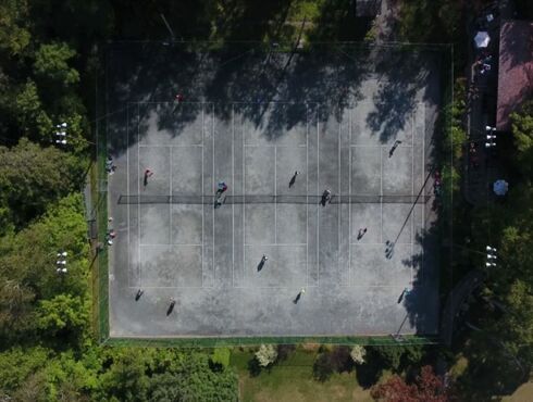 Hôtel & Spa Mont Gabriel Laurentians tennis course