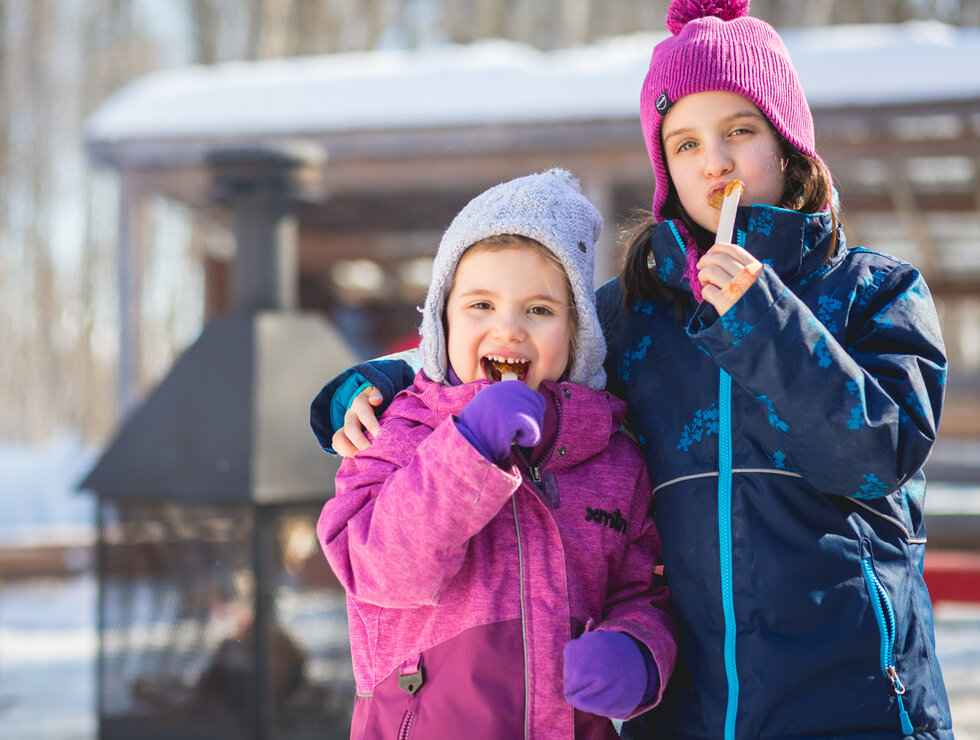 Hôtel Rive Gauche Montérégie cabane à sucre famille