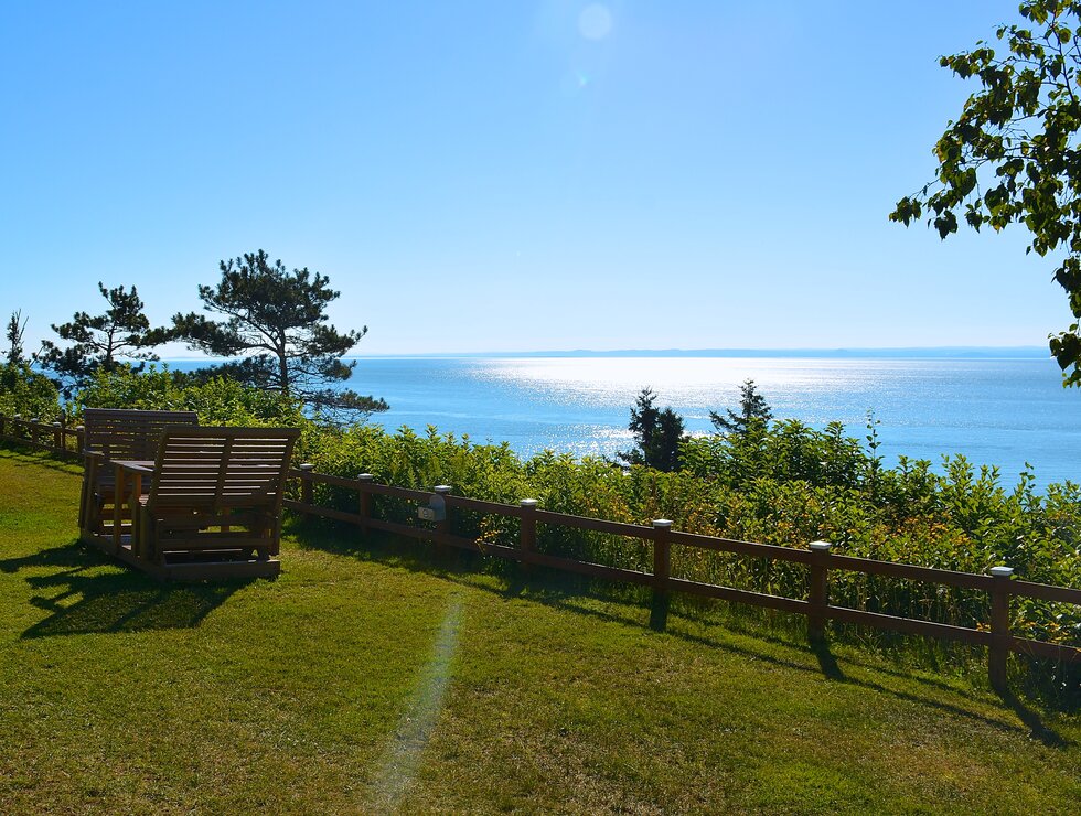 Hôtel Cap-aux-Pierres Charlevoix paysage