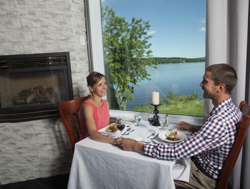 Manoir du Lac William romantic diner