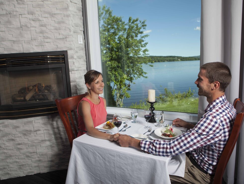 Manoir du Lac William romantic diner