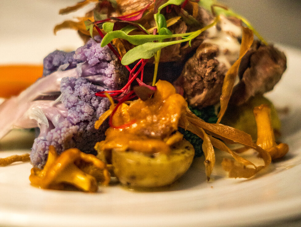 Repas Auberge de la Montagne Coupée
