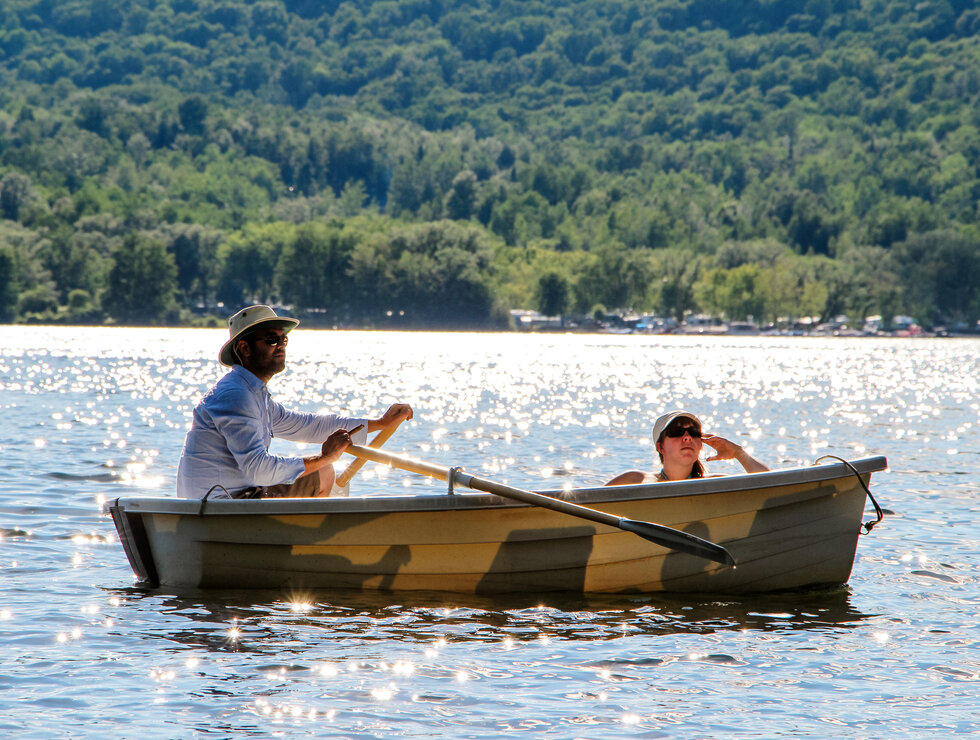 Ripplecove couple fishing