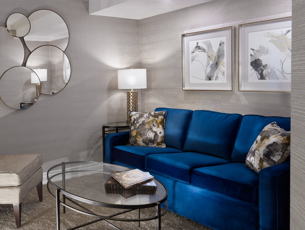 Château Vaudreuil Montérégie chambre salon