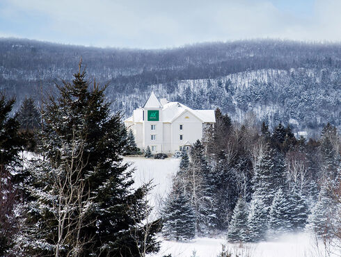 AX Hôtel paysage hiver