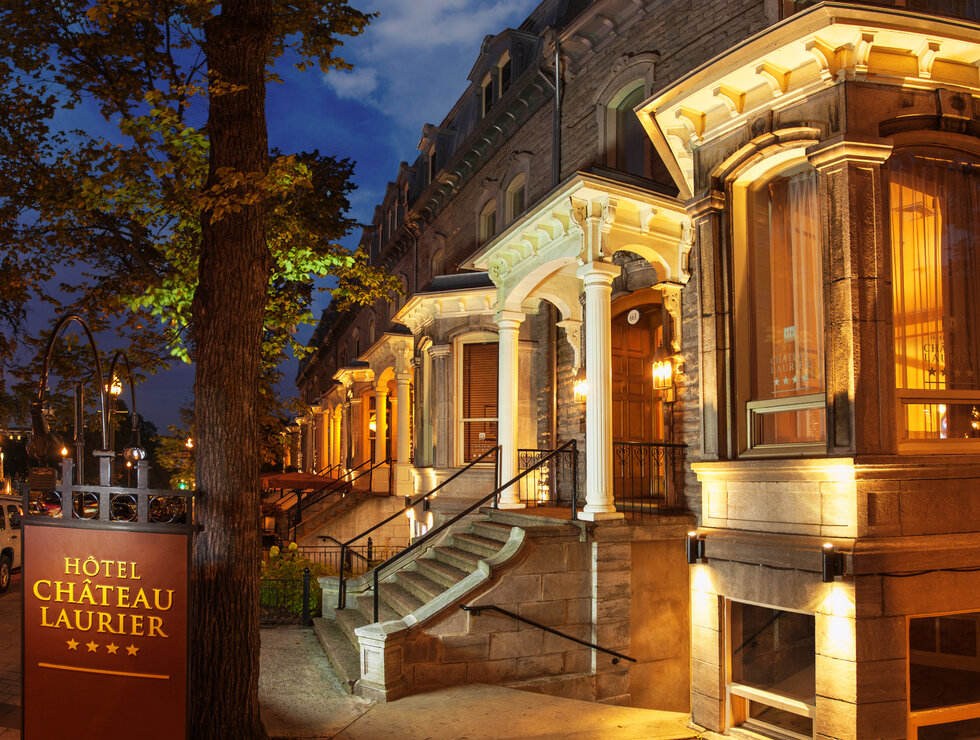 Hôtel Château Laurier Québec nuit