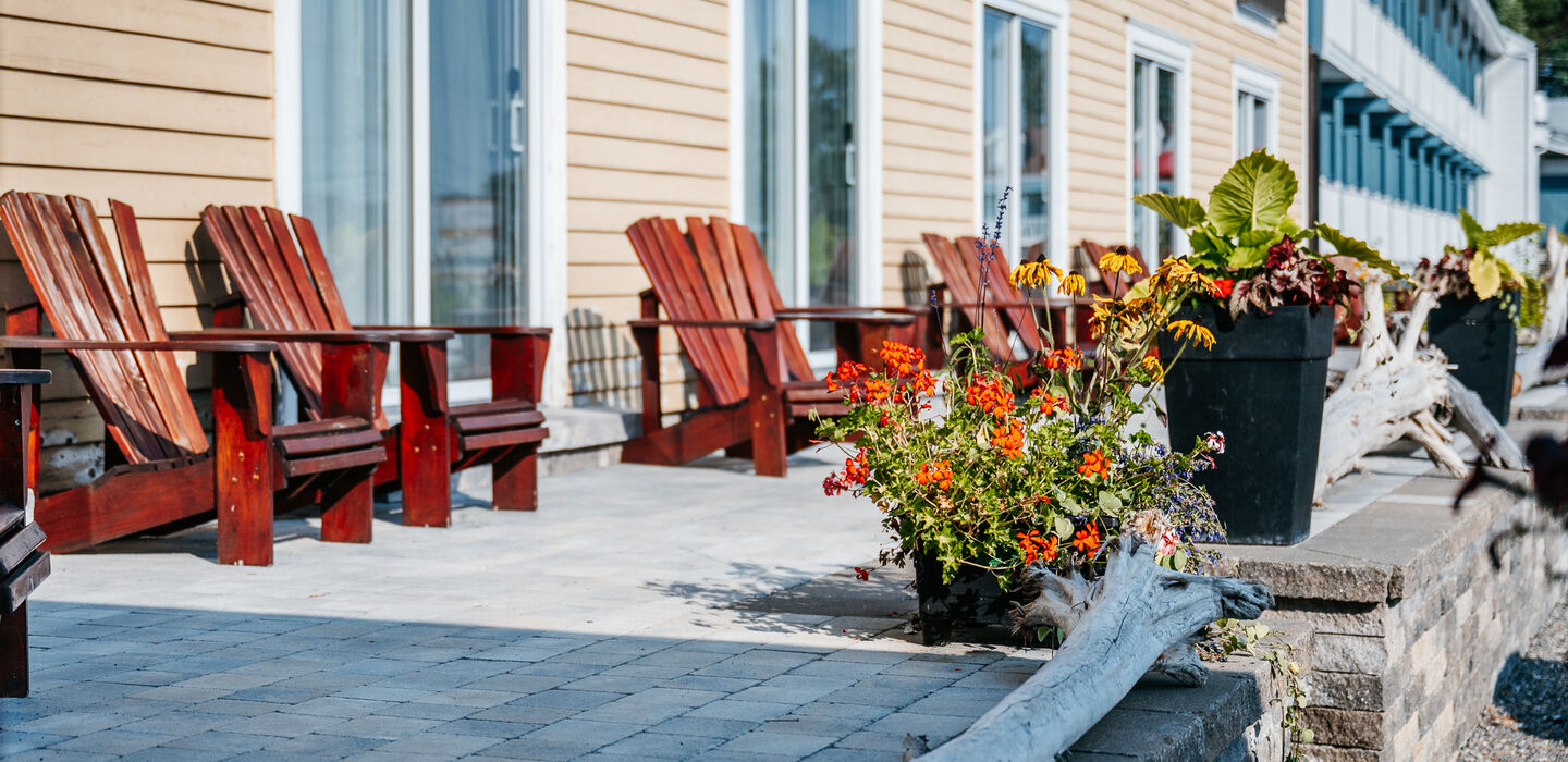 Manoir Belle Plage Façade Gaspésie