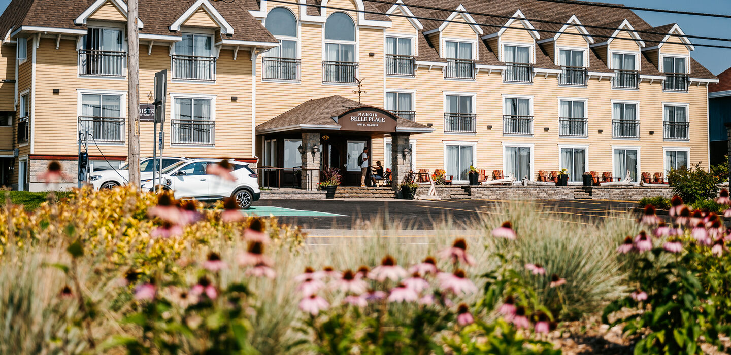 Manoir Belle Plage Façade Gaspésie