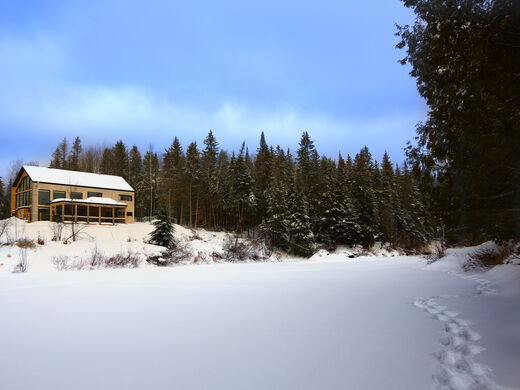 Le Baluchon, éco-villégiature Mauricie chalet le canotier