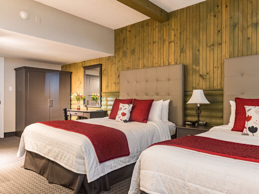 Hôtel & Spa Mont Gabriel Laurentides chambre supérieure