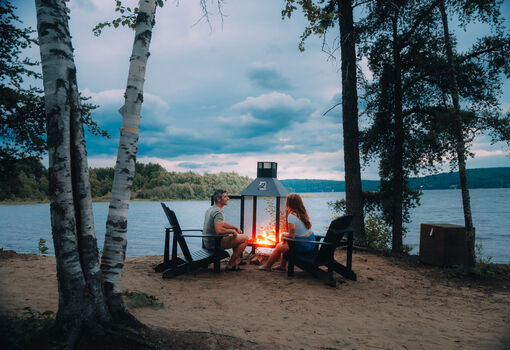 Auberge de Lac Taureau - Lanaudière - Outdoor winter - crédit @Camille Labonté