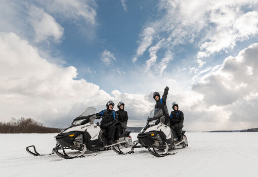 Auberge du Lac Taureau - Lanaudière - Snowmobile