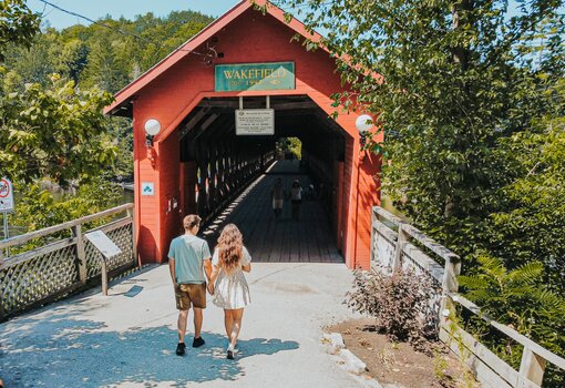 Le Moulin Wakefield Hôtel & Spa - Outaouais - Pont couvert 